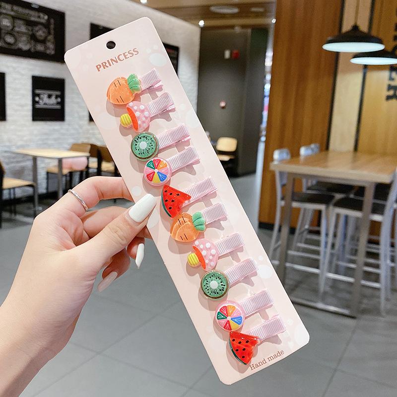 Детские заколки для волос не вредят девочкам, имеют мало, имеют утиный клюв, меньше объема, детская челка, детские аксессуары, Baobu Маленький утенок