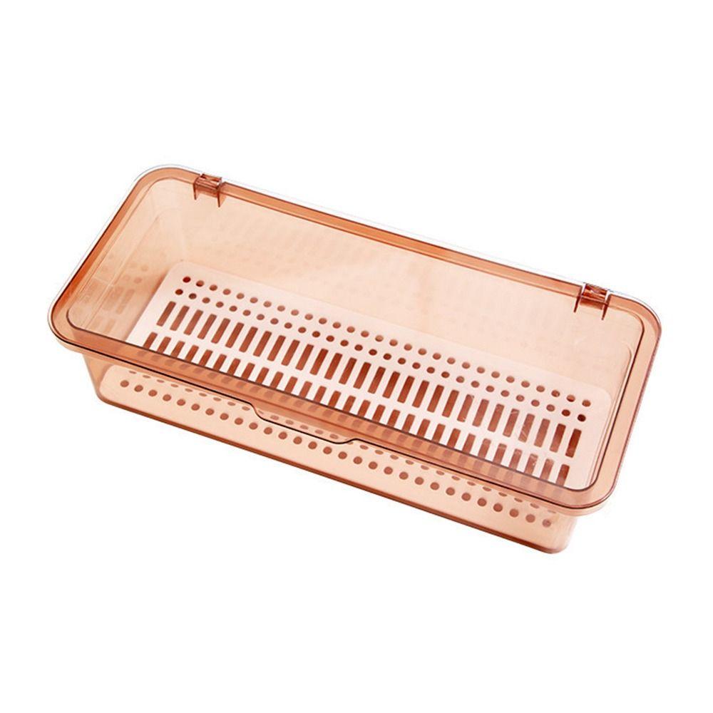 and Drainer with Cover Utensils Storage Box Chopstick Holder Extended Chopstick Cage Organizer Box