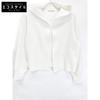 Theory Luxe 25 Year Old White Hooded Cardigan Tops 38 whiteUsed