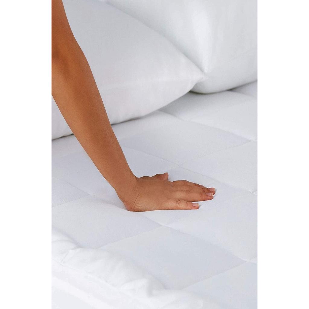 Мягкий на ощупь стеганый наматрасник с полной кромкой Защитный наматрасник Одинарный двойной Все размеры