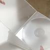 Transparent Single CD Case with Protective Sleeve