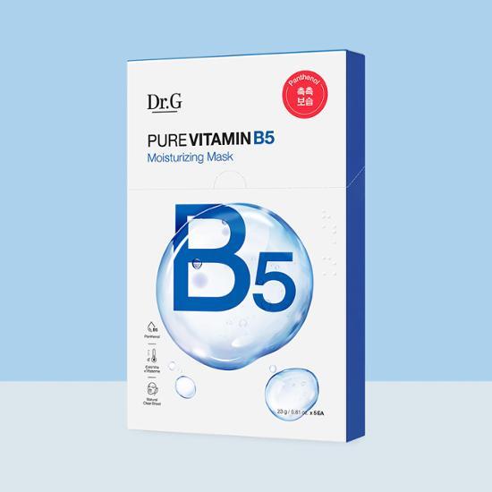 Dr.G Увлажняющая маска с чистым витамином B5, 5 листов