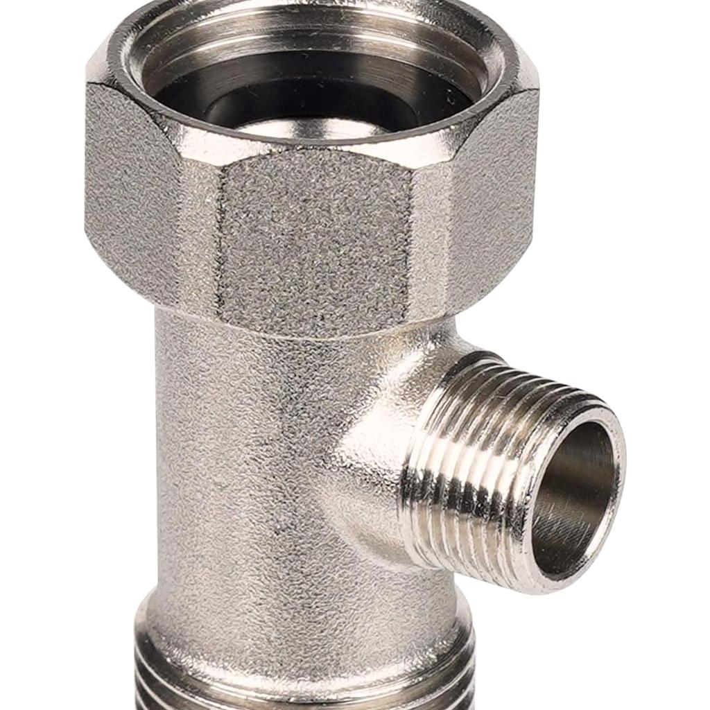 Прочный латунный адаптер для биде с резьбой и прокладками для кемперов, дома, туалета, переключателей для душевой лейки, шланговый фитинг для ежедневного использования