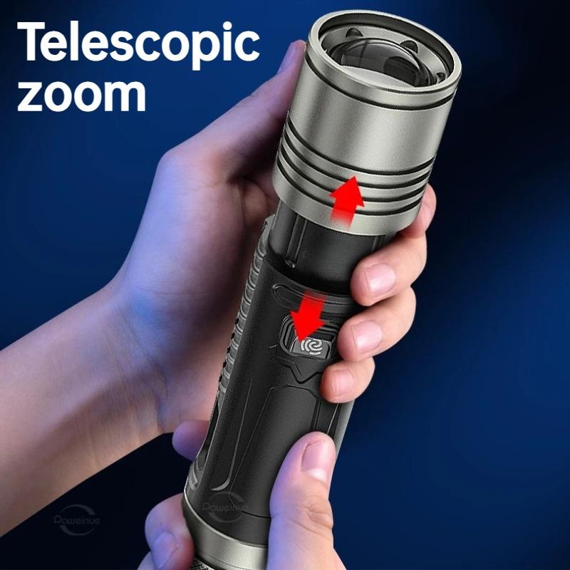 Самый мощный фонарик XHP360 LED кемпинговый фонарь сверхъяркие дальнобойные фонарики диммируемые перезаряжаемые лампы для улицы