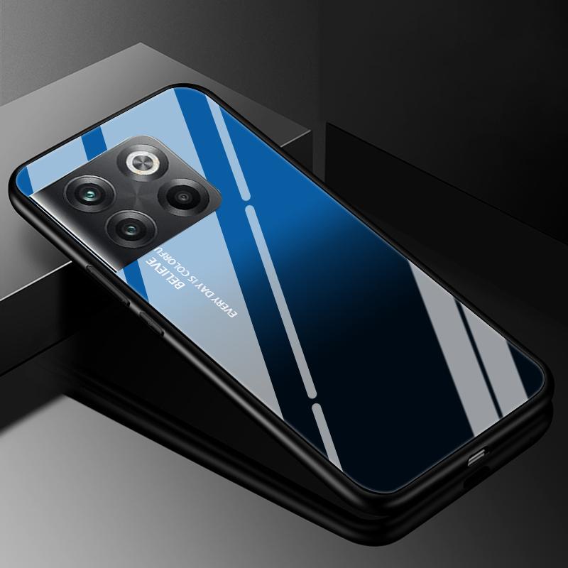 Закаленное Стекло Чехол Для Телефона Для Oneplus 9rt 10T Ace 10 Pro Чехол Oneplus 11 12 12R 10R 9 Pro Роскошный Жесткий Задний Бампер Oneplus12