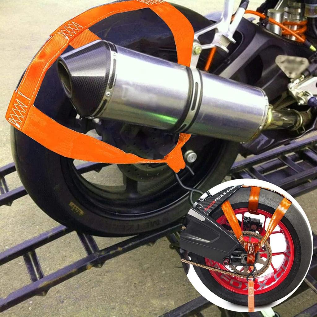 Мотоциклетное колесо Шины/Шины/Заднее колесо Крепежный ремень Комплект мотоциклетных шин Ремень безопасности для погрузки