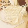 CINOON Sexy Women Panties Ultrathin Breathable Underwear Lace Love Jacquard Thong Low-waist G String Intimates Lingerie
