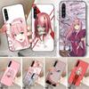 Чехол для телефона Darling In The Franxx ZERO TWO для Xiaomi Redmi Note 11 10 9T 8 7 Pro Redmi 10 9 9A 9C 8 7 6, мягкий черный чехол для телефона