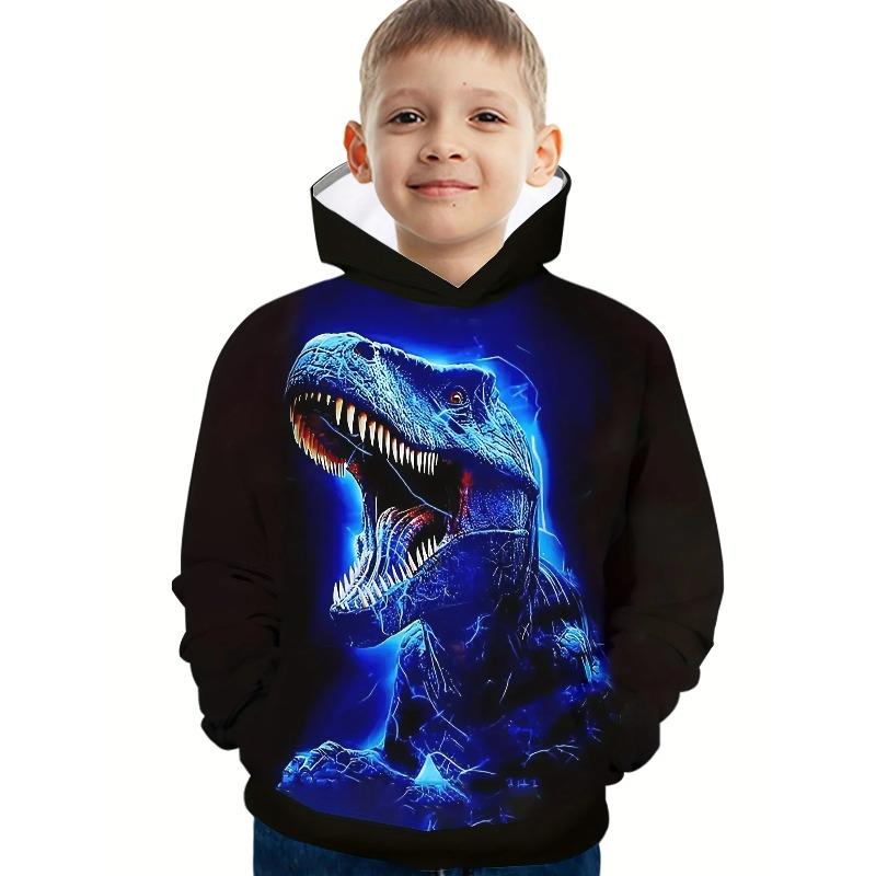 Children's Clothing Casual Versatile Sweatshirt Fashion Printed Comfort Hoodie Sweatshirts Boys