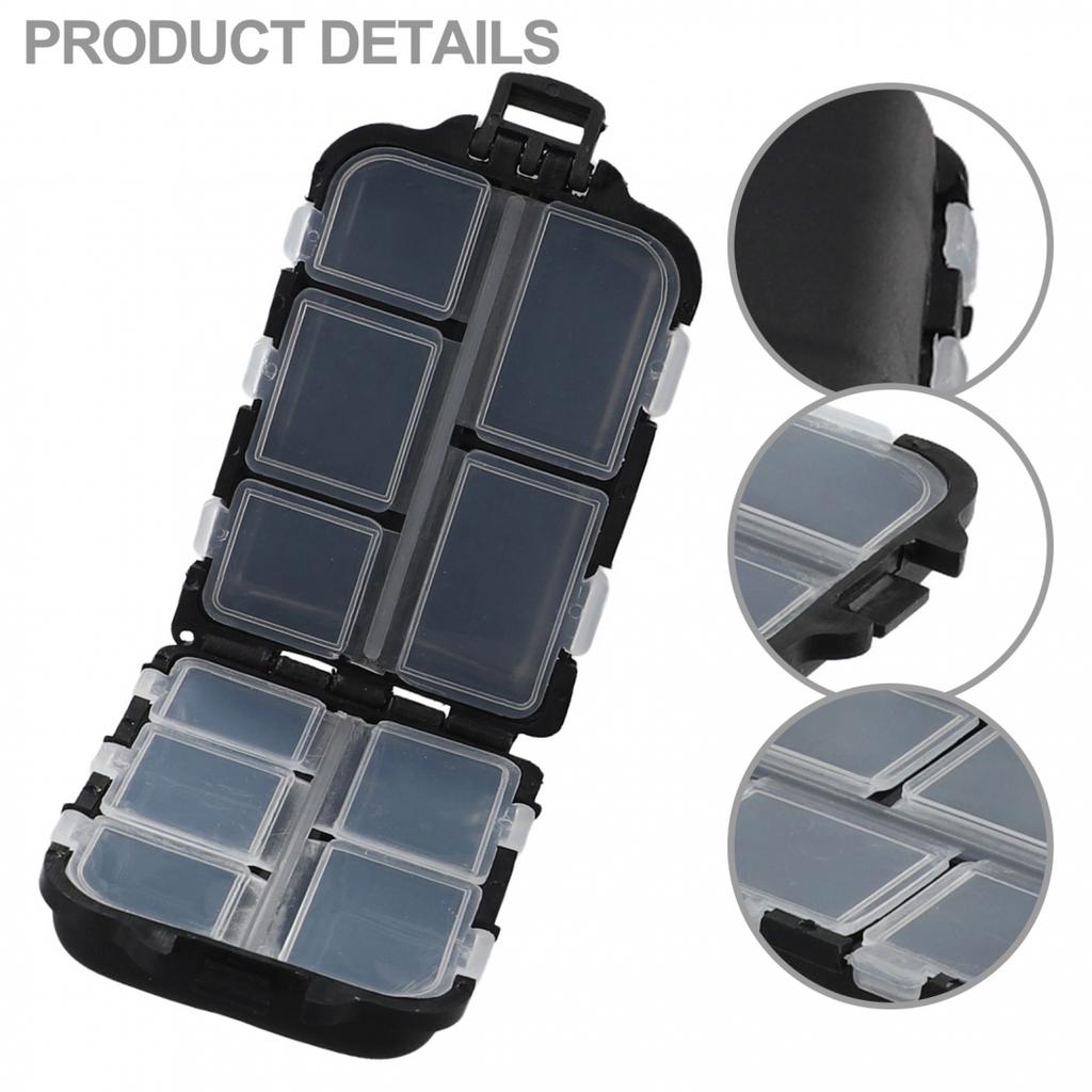 Коробка для приманки Приманка Рыболовные принадлежности Крючок Приманка Пластик Водонепроницаемый