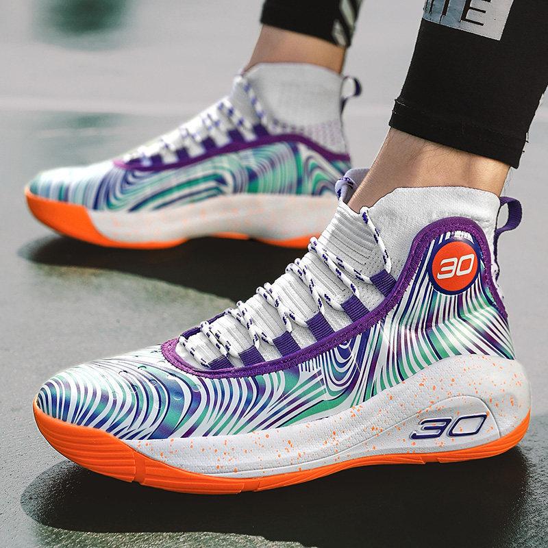 Баскетбольные кроссовки для учеников начальной и средней школы, Ботинки-берцы для мужчин, Для больших детей, Мужская и женская спортивная обувь