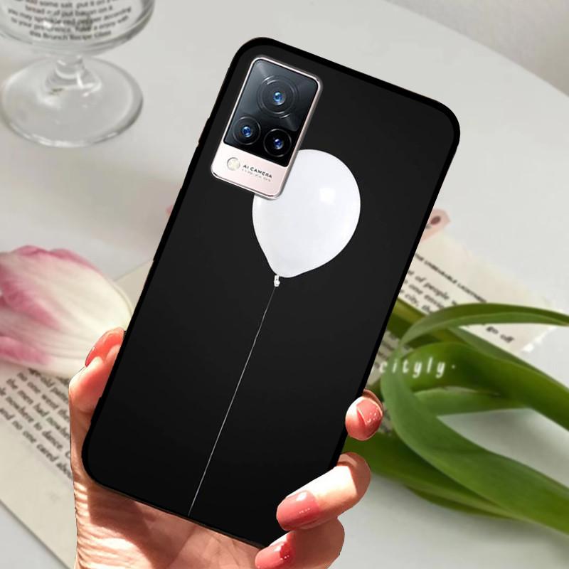 Для vivo V21 5G 4G V21E Чехол Мягкий Силиконовый Телефон TPU Coque Чехол для Vivo V21E v21 V 21e 21 V2050 V2061 Защитный Fundas Оболочка