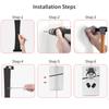 For PS5 Slim Host Wall Mount Bracket with Controller Headset Hook Stand Display Holder for PS5 Disc Version & Digital Edition