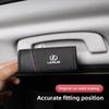Auto Roof Pull Gloves Car Roof Armrest Cover Handle Covering For Lexus F SPORT GS GX IS LS LX CT LC RC LBX NX RX 350h 450h ES UX