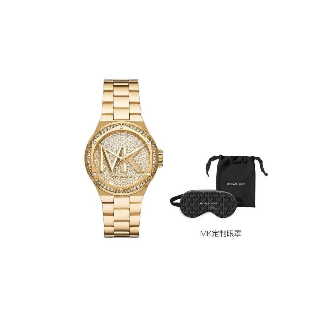 Michael Kors Часы Lennox Pavé Logo с логотипом золотого тона MK7229