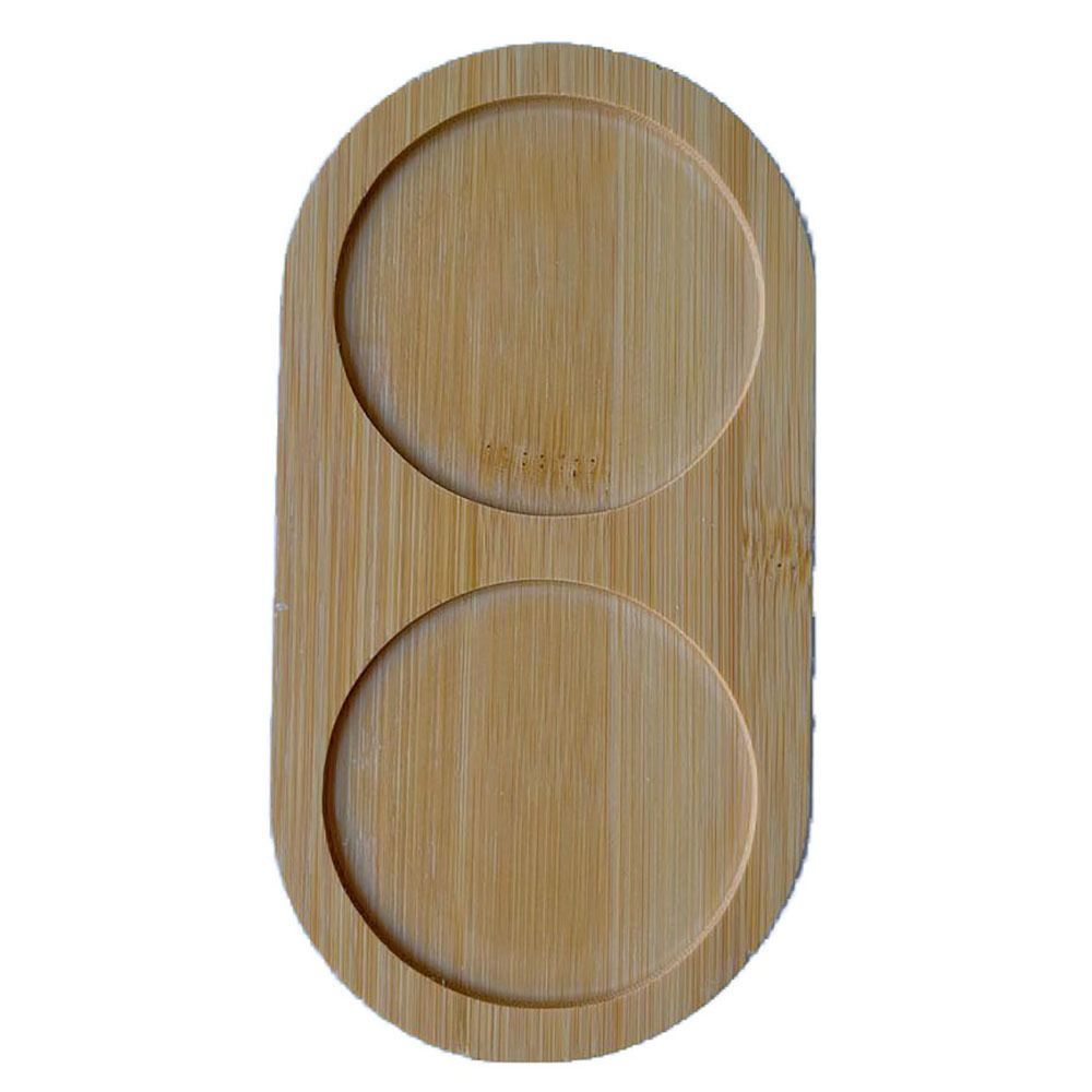 Пятиконечная звезда Подставка для цветочного горшка Бамбуковая деревянная подставка для кашпо Основа Подарок Суккуленты Бонсай Держатель