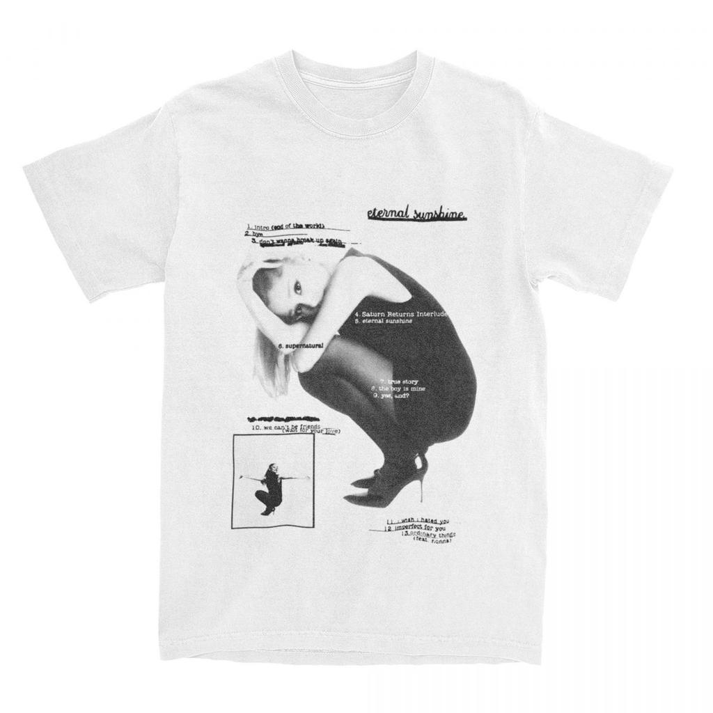 The 2026 Summer Bestseller Ariana Grandes Retro American Casual Shortsleeved Tshirt for Unisex Is A Loose and Breathable Top