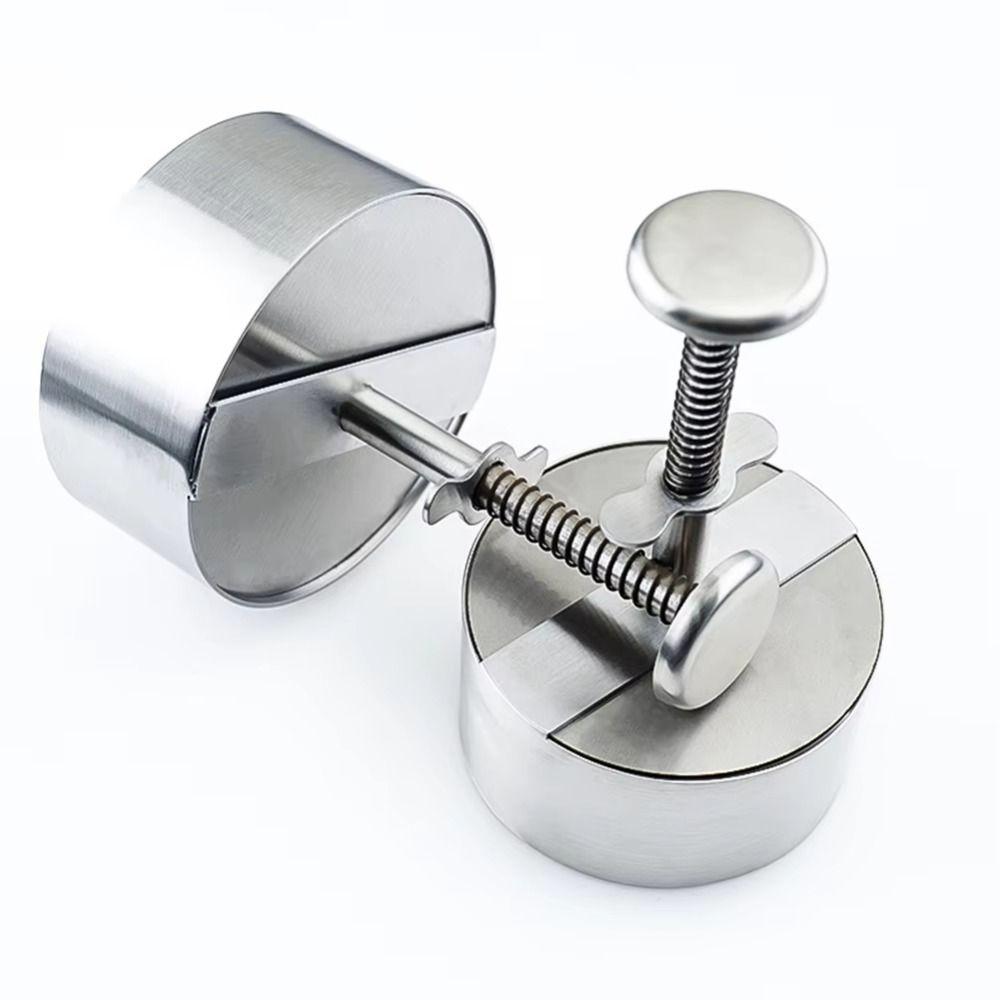 Пресс для котлет из нержавеющей стали 8/10/11/14 см Форма для рисовых шариков Форма для гамбургеров Инструмент для мяса