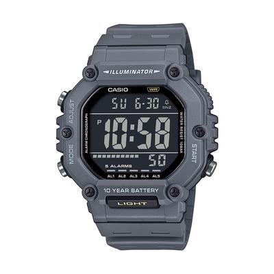 Мужские часы Casio Collection AE-1600H-8BJF Серые - Оригинальная японская модель