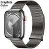 Магнитный ремешок для Apple Watch Band Ultra 49 мм 46 мм 42 мм Миланский браслет iWatch Series 10/11 9 8 7 6 5 4 SE/3 45/44/41/40 мм