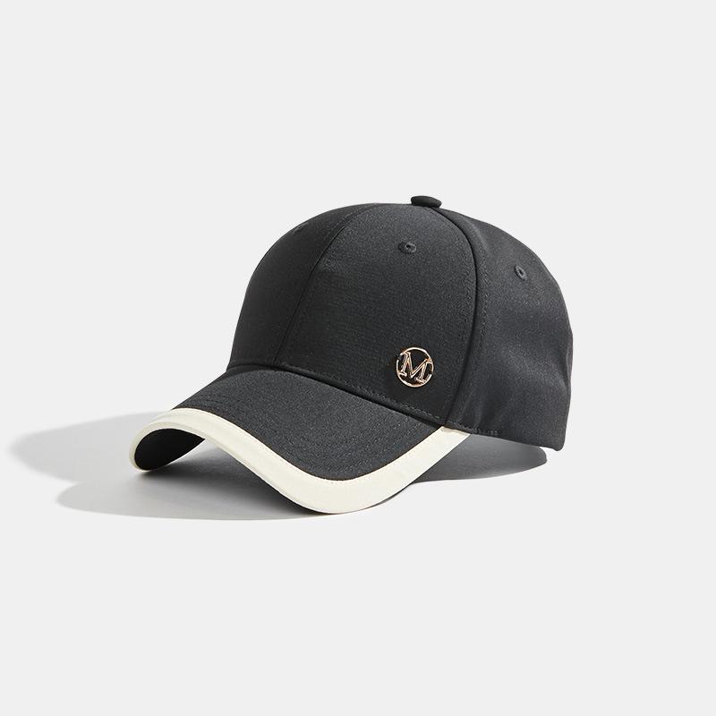 Новая бейсболка женская корейская версия INSTAGRAM двухцветная кепка с буквами для отдыха на природе повседневная солнцезащитная шляпа