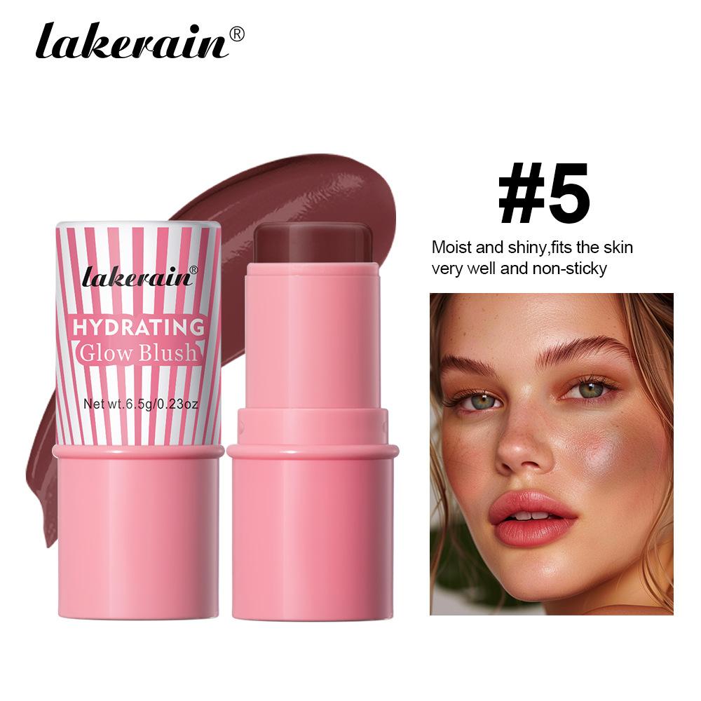 5 Colors Of Water Gloss Powder Blusher Stick Naturally Brighten The Silhouette And Create A Perfect Makeup