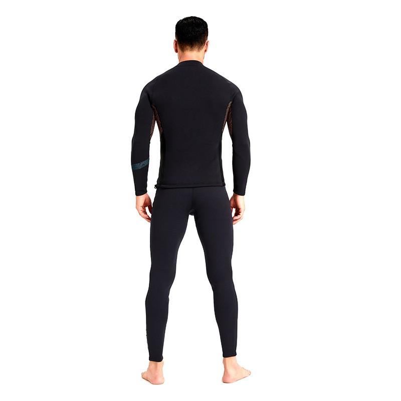 1.5mm Neoprene Wetsuit Top Long Sleeve Thermal Rash Guard Men Women Snorkeling Surfing Swimming