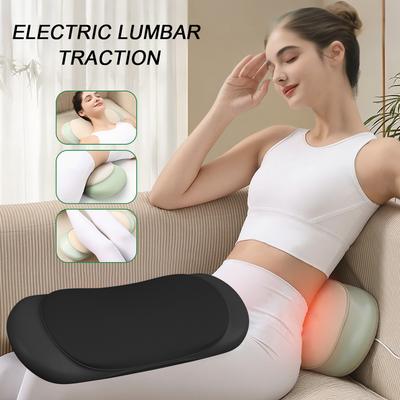 Электрический массажер для поясничной тракции Массажер для талии и спины Высокочастотный вибрационный массажер Поддержка поясничного отдела позвоночника Массажная машина с воздушными подушками