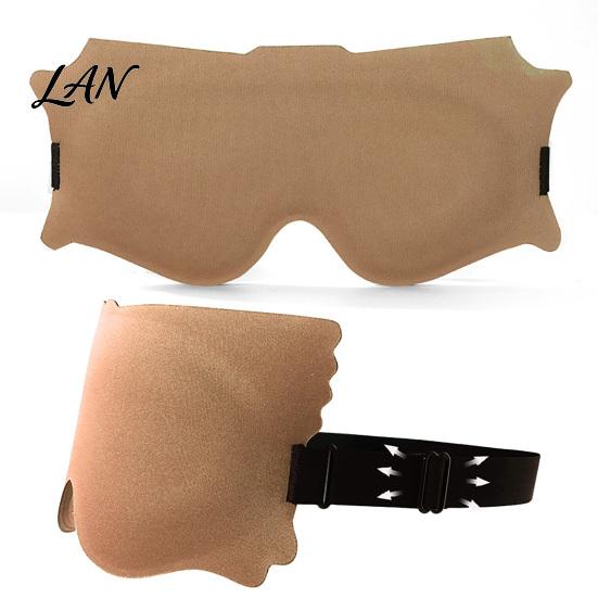 Soft Sleeping Mask for Men Women Sleep Eye Women, Lash Extensions 3D Contoured Mask, Lightweight Bedroom Travel Blackout Night Blindfold Shade
