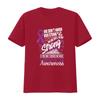 Being Strong Is The Only Choice Fibromyalgia Awareness T Shirt vintage Washed Unisex streetwear Stylish Breathable Comfortable