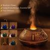 Увлажнитель воздуха Flame Mini Volcano Fire Lava Aroma Diffuser Essential Oil Ultrasonic Cool Mist Maker Fogger Led Lamp Difusor