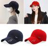 Breathable Sun Hat Adjustable Visor Casual Baseball Cap for Men Women