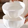 8" Ceramic Soup Bowl Set (2 pcs) - 2025 Modern Design with Underglaze Color