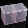 Makeup Container Makeup Transparent Storage Box Cosmetic Organizer Cotton Pads Holder Case Drawer
