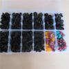 300 PCS Car Auto Plastic Rivets Push Type Panel Retainer Fastener Clip With Box