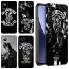 Черный силиконовый чехол для телефона Sons of Anarchy TV для Xiaomi Mi 9 SE 8 10T 11 12 13 Lite 9T 11T 12S 12T 13T 14 Pro 5G NE 11i 12X