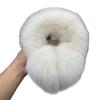 Korean Style Women's Real Fox Fur Earmuffs - Super Warm, Thick, Cute, Furry Winter Ear Covers