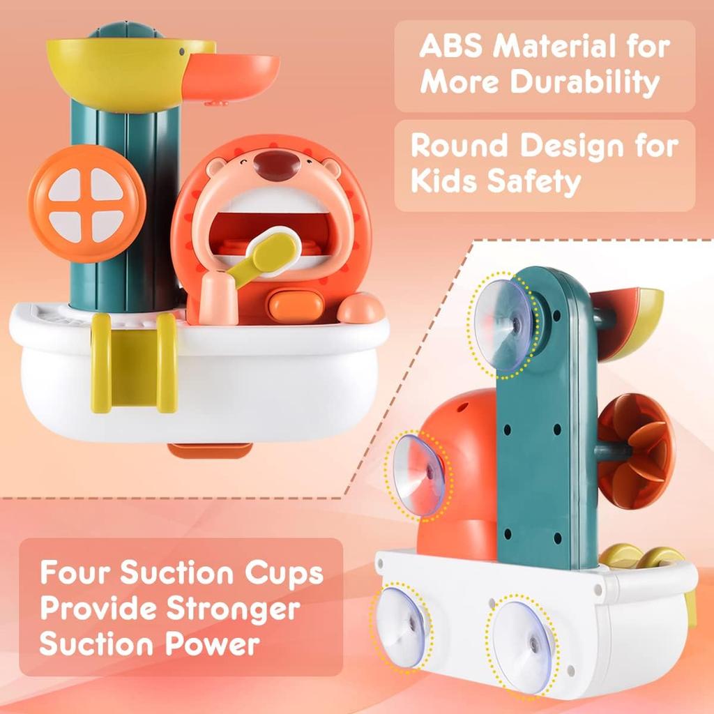 Набор детских игрушек для ванной «Лев», игрушка для ванны, водная игрушка, подарки для детей, мальчиков и девочек от 2 лет