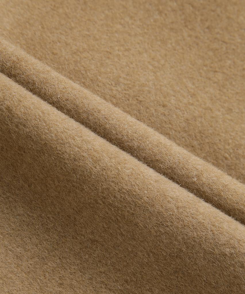 Brooks Brothers Classic Camel Coat (Camel) (Bbcsmf21985Ew)