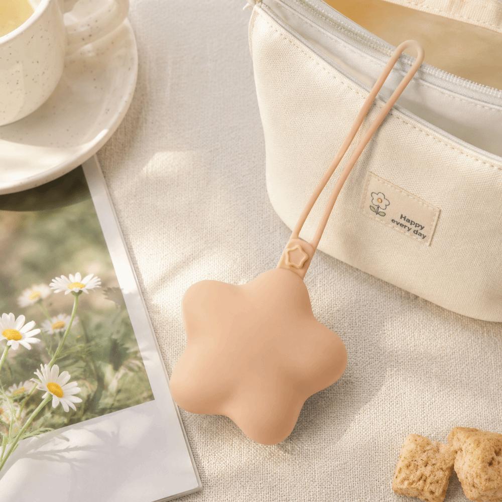 Star Shape Pacifier Storage Bag Food Grade Silicone Soother Container Box Children's Items