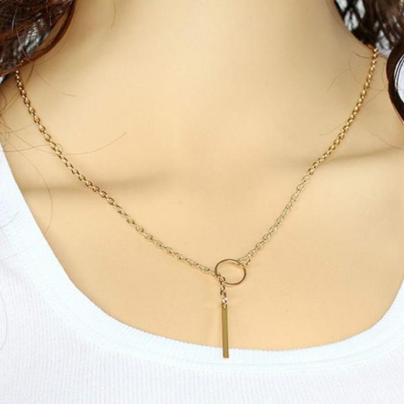 Ювелирные изделия из стерлингового серебра, круглые полоски, длинная цепочка, ожерелья, колье из стерлингового серебра