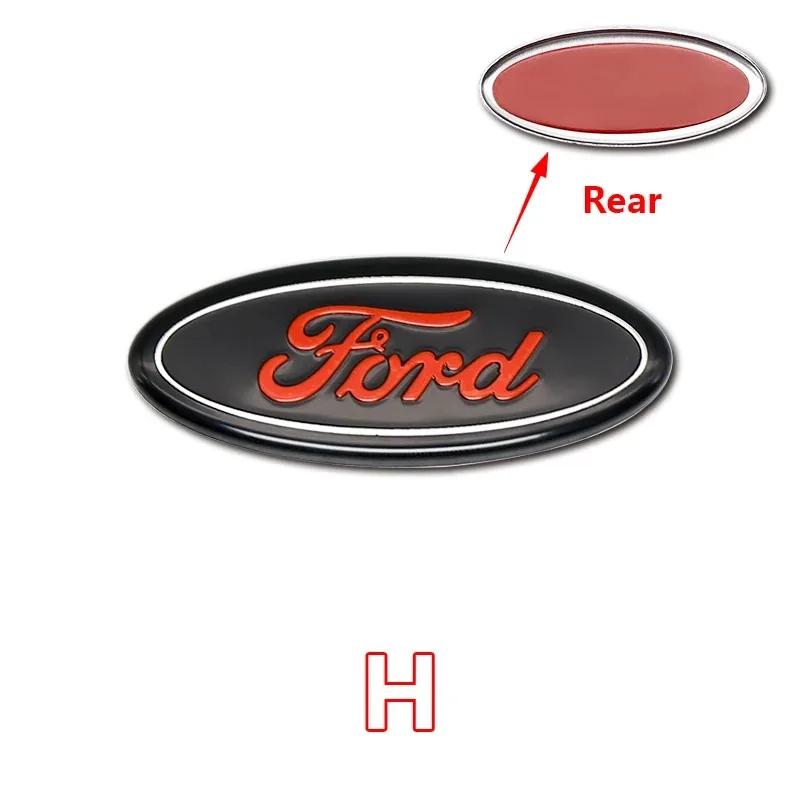 LLKC3 5.8cm Car Steering Wheel Center Badge Logo Sticker Steering Wheel Logo Sticker For Ford Focus 3 MK2 Fiesta MK7 Mondeo MK4 Fusion