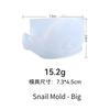 1 Pcs 3D DIY Crystal Glue Mold Easter Lizard Snail Animal Ornament Jewelry Silicone Mold New