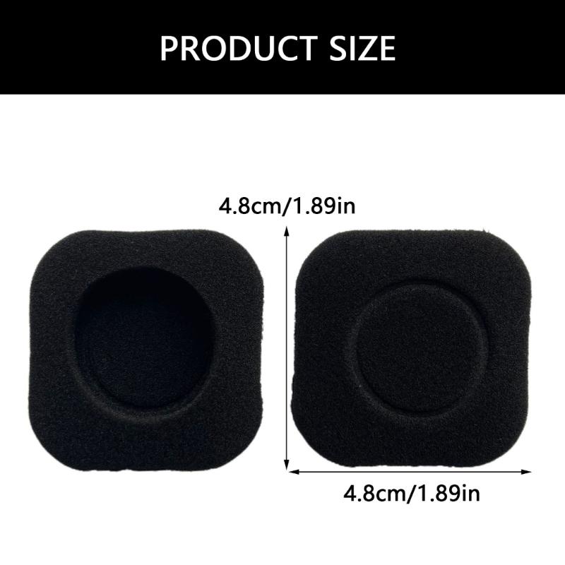 2pcs Foam Ear Pad Compatible for H150 H130 H250 H151 Headsets Soft and Durability Ear Cushions Covers Replacement