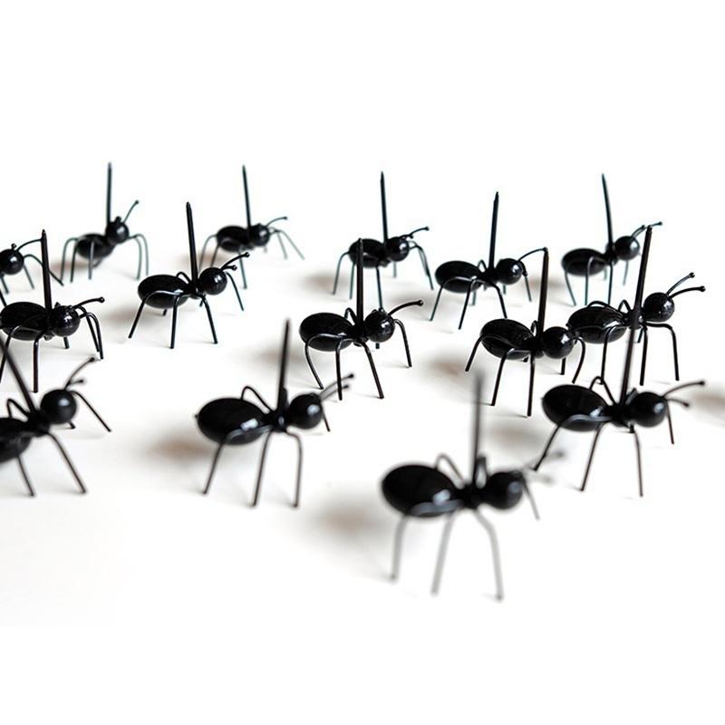 12 шт./набор зубочисток Creative Party Ants серия Трудолюбивые муравьи фруктовая вилка MIT
