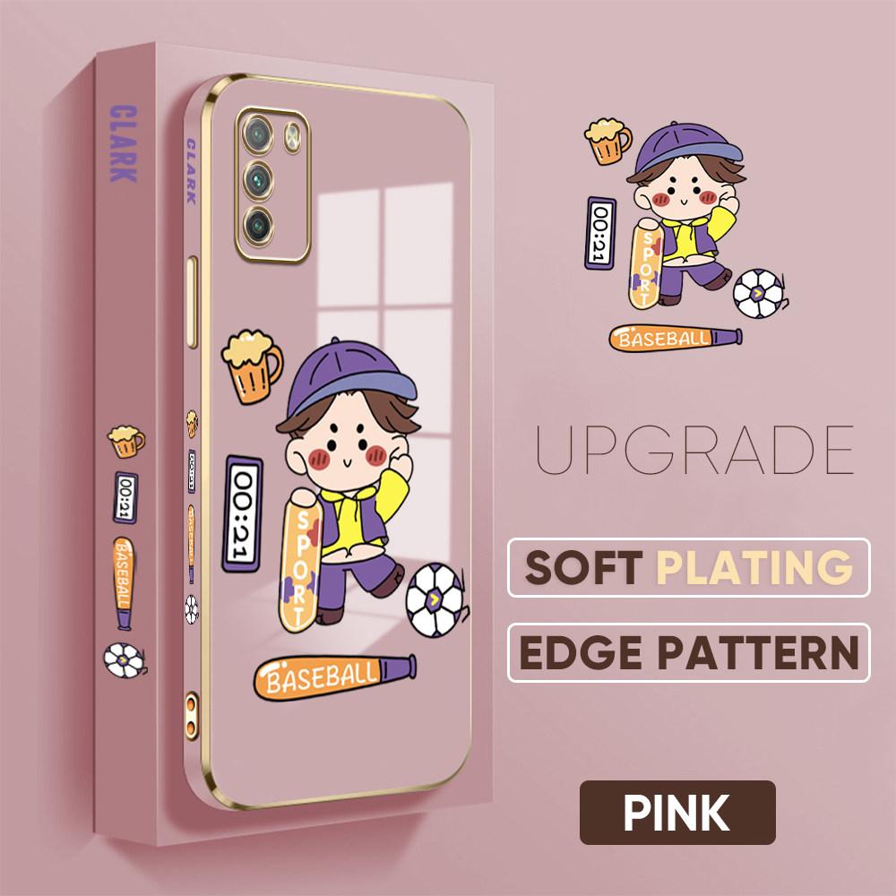 Красочные узоры печати с квадратными краями и узором корпуса с покрытием корпуса телефона Роскошное покрытие Мягкий чехол для телефона для Huawei Honor Xiaomi Redmi