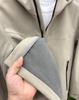 Men's High-Quality Thin Fleece Outdoor Jacket - Autumn/Winter Style, Water-Resistant, with Durable Zipper and Casual Design.