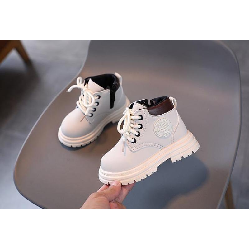 Классические детские сапоги из ревеня, осенние новые одинарные сапоги, короткие сапоги для мальчиков