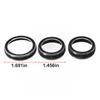 3pcs For Jeep Grand For Cherokee 2014-2021 Car Air Condition Volume Radio Switch Knob Decorative Ring Sticker AC Control Trim