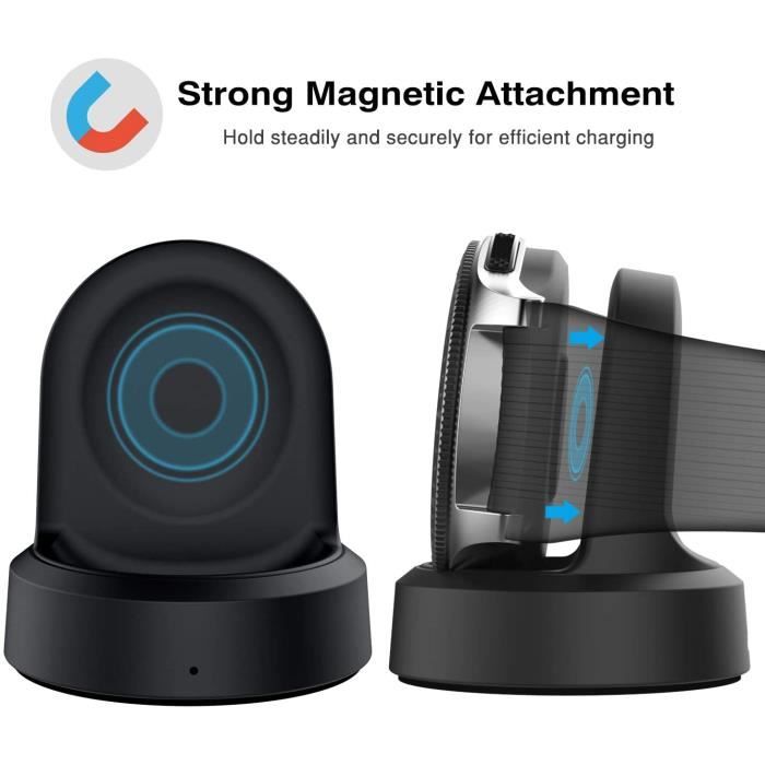 Station de Chargement pour Samsung Watch 42mm 46mm Chargeur pour Samsung Watch 46mm 42mm